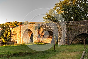 View of the Arce bridge photo