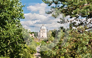 View of the architectural ensemble of the XVIII century.Liskiava. Lithuania photo