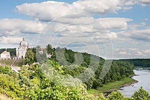 View of the architectural ensemble of the XVIII century. Liskiava. Lithuania photo