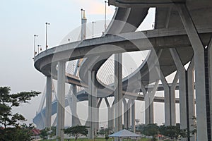 Architecture of high way bridge