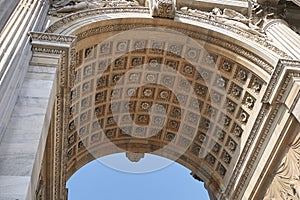 View of Arco della Pace