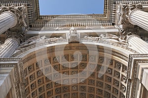 View of Arco della Pace