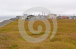 View of an Arctic Village