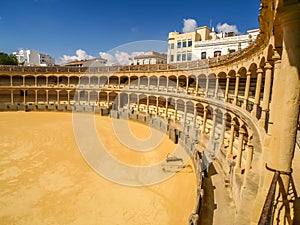 View of arena de toros, ronda