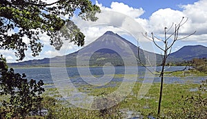 View of the Arenal Volcano in Costa Rica