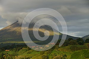 A view of Arenal volcano, Costa Rica.