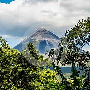 View of Arenal volcano,