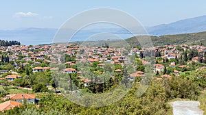 View of Argalasti village, Pelio, Greece