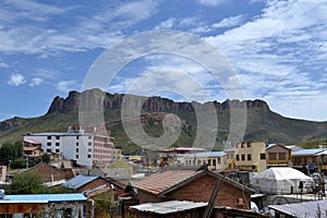 The view around Langmusi town. A combination of Tibetan urban li
