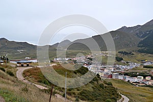 The view around Langmusi town. A combination of Tibetan urban li