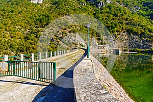 Dam along the Black Drin River photo