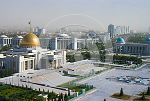 View in Ashgabat Turkmenistan photo