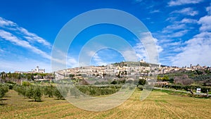 View of Assisi, Umbria, Italy