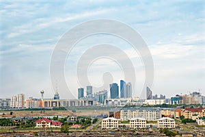 The view of Astana
