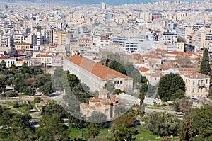 View of Athens from Aeropagus Hill, Greece