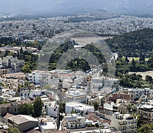 View of athens - greece