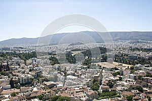 View of athens - greece photo