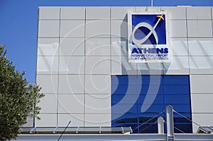 View of the Athens International Airport Eleftherios Venizelos ATH