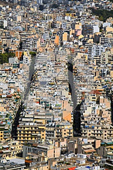 View of Athens from Mount Lycabettus