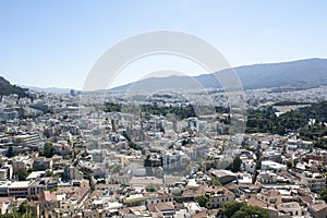 View of athens - greece photo