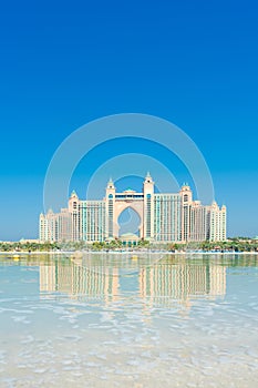 A view of Atlantis Hotel taken from \