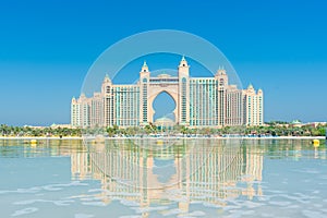 A view of Atlantis Hotel taken from \