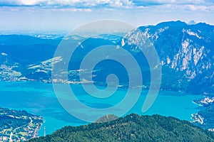 View of Attersee lake, Austria