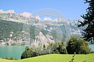 A view of the Austrian Mountains