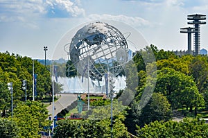 View from Arthur Ashe stadium at Flushing Meadows Corona Park