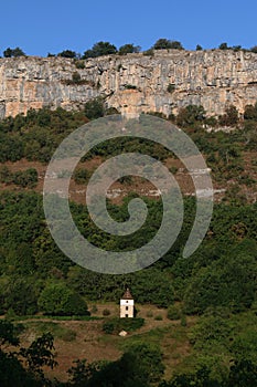 View of Autoire, The Lot, Dordogne Valley