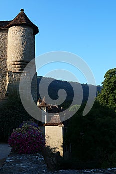 View of Autoire, The Lot, Dordogne Valley