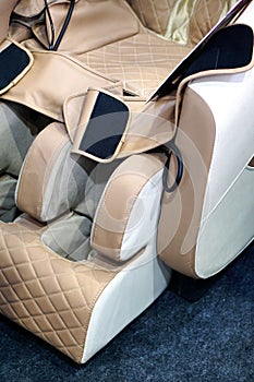 View of automatic full body massage chair