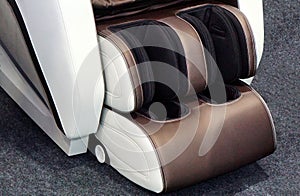 View of automatic full body massage chair