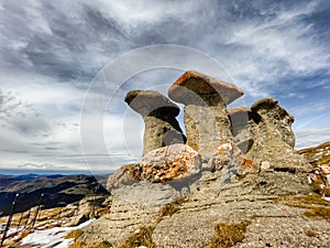 The view of Babele, Bucegi
