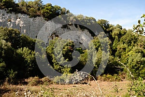 View of Badde Tolta, in the city of Sassari