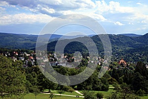 View on Baden-Baden, Gremany