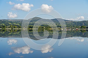 View of Bala Lake in Gwynedd, Wales