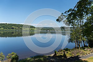 View of Bala Lake in Gwynedd, Wales