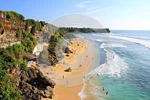 View of Balangan beach, Bali photo
