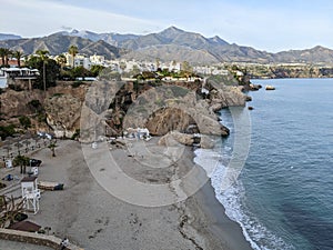 View from the Balcony of Europe in Nerja photo