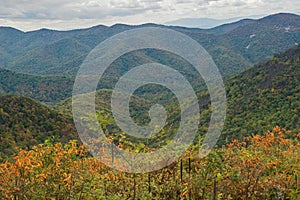 View from Baldface Mountain Overlook