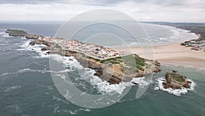 View of Baleal Beach in Peniche, Portugal