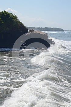 View of the Balian beach in Bali