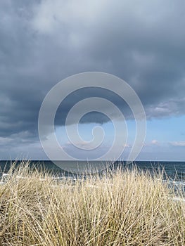 view on the Baltic Sea in North Germany