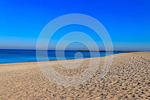 View of the Baltic sea, Poland