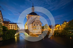 View of the Bamberg Town Hall, Germany