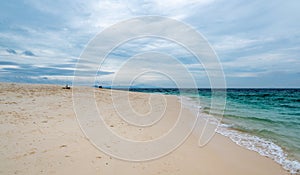 View of Bamboo island, Ko Phi Phi, Thailand. Tropical island, concept of summer vacation in paradise