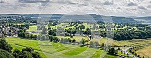 A view of Bannockburn and Sauchieburn battlefield near Stirling