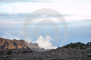 View from Baranco Camp