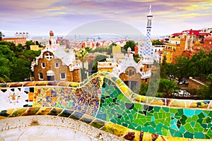 View of Barcelona from Park Guell